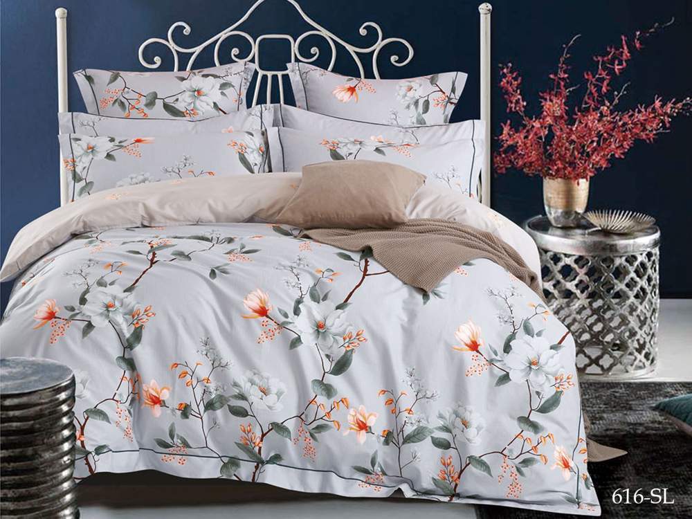 CLEO КПБ Satin Lux набивной дуэт (50*70*2 70*70*2)  41/616-SL