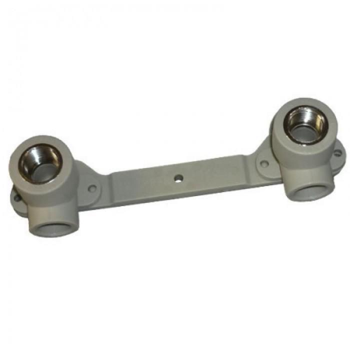 Комплект наст. д/смесителя  EKOPLASTIK  20х1/2"B SNKD02020X (с уголками)