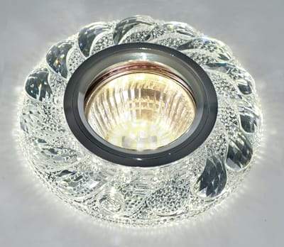 Светильник галогенный FT 970 SMD/MR 16 4000K зеркальный прозрачный