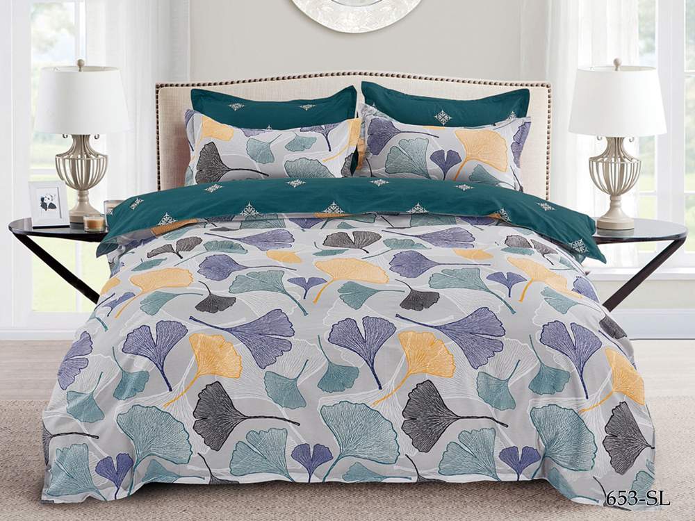 CLEO КПБ Satin Lux набивной дуэт (50*70*2 70*70*2)  41/653-SL