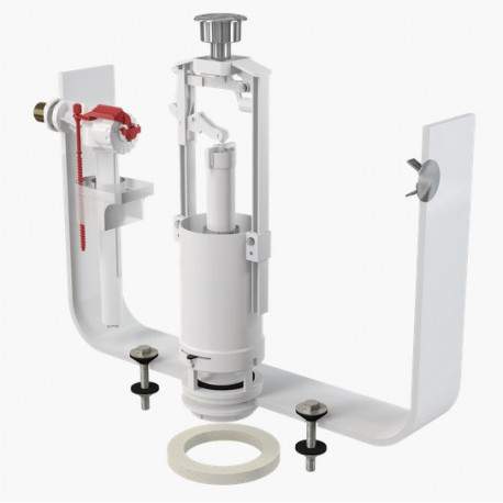 Комплект выпускной  SA2000 1/2" CHROM стоп кн. один. боков.подв. пласт