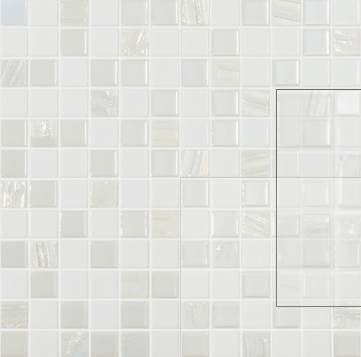 Мозаика Astra White Белый ( на сетке)