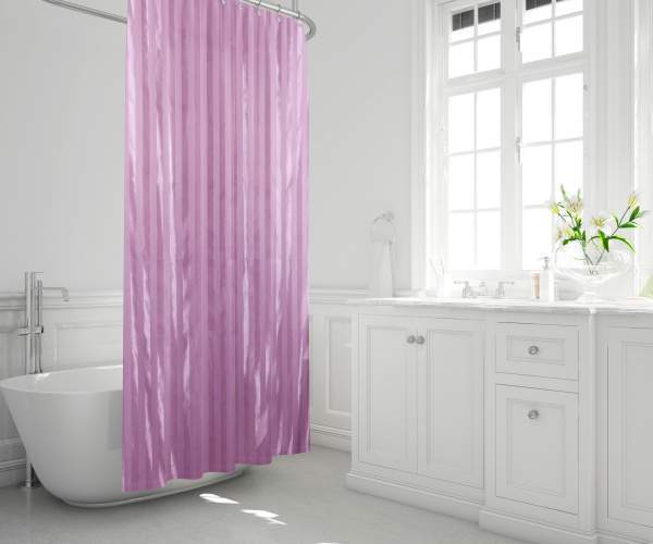 Штора д/ванн 240х200 Rigone лил.  6042
