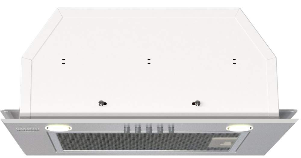 Kanzler полновстраиваемая вытяжка D 540 W  820м3, D 120, в шкаф 45 см