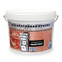 Краска декоративная DALI  Фактура S-W БАЗА А  15кг белая 20430