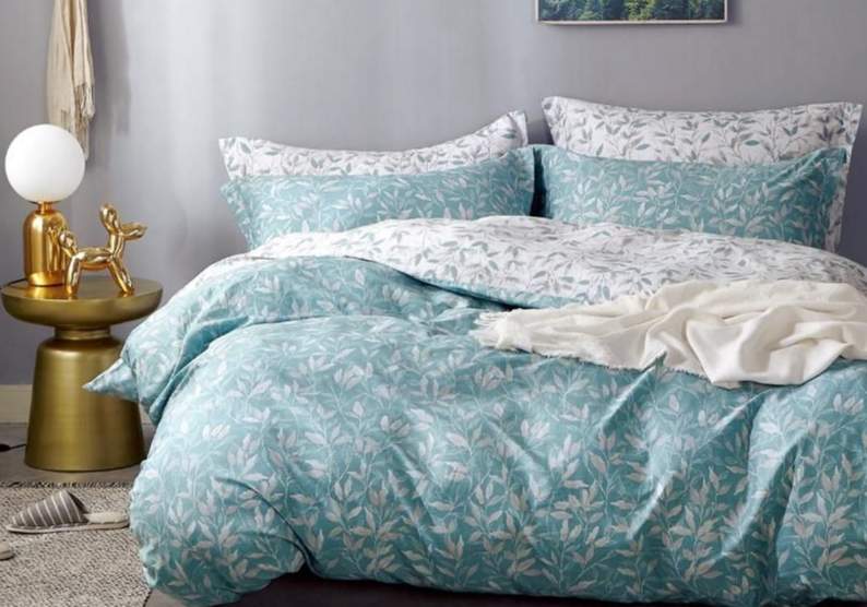 CLEO КПБ Satin de Luxe набивной дуэт (50*70, 70*70*2) 100% хлопок 41/836-SK 