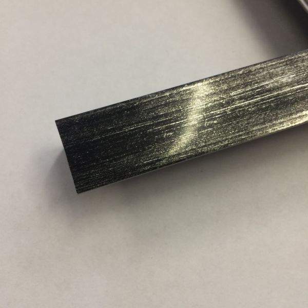 Угол Thermoplast  193 серебро черное  20х20х2750мм