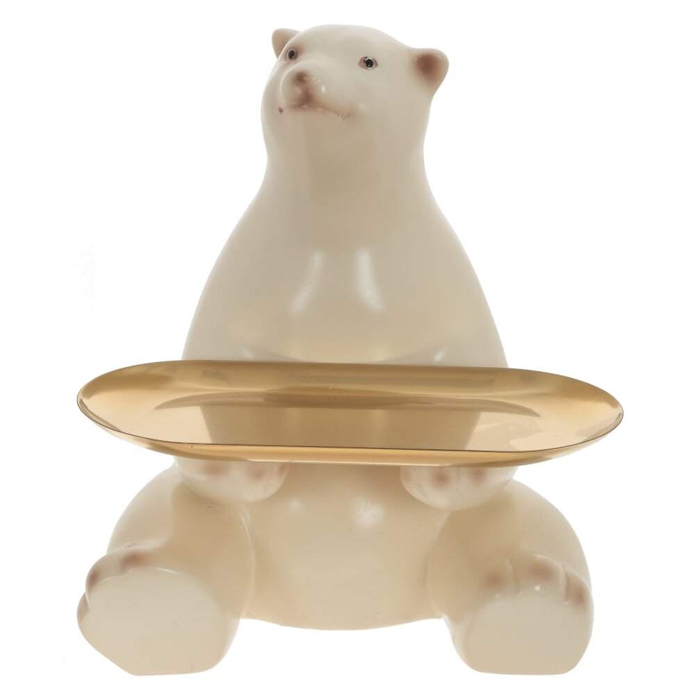 REMECO COLLECTION Фигурка 796458 Медведь с подносом 18х17х21см