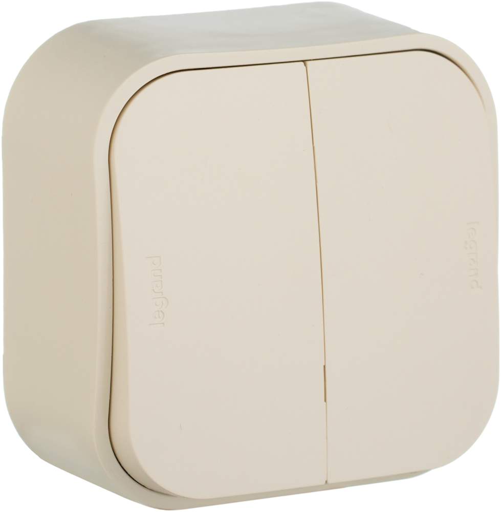 Выкл. QUTEO 2кл.слон.кость  782232