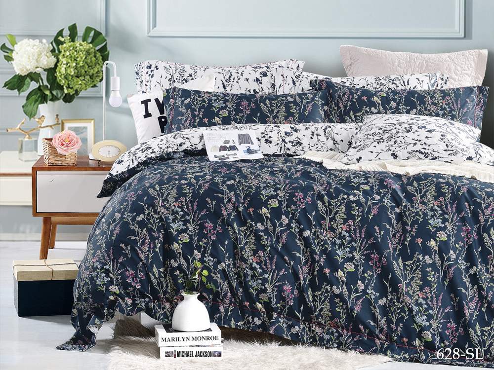 CLEO КПБ Satin Lux набивной дуэт (50*70*2 70*70*2)  41/628-SL