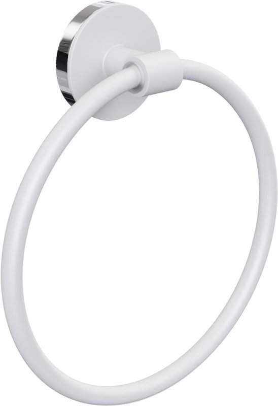 Полотенцедержатель кольцо белый LORD Fora FOR-LORD011WT