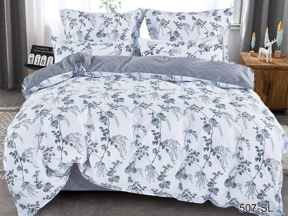 CLEO КПБ Satin Lux набивной дуэт (50*70*2 70*70*2)  41/507-SL