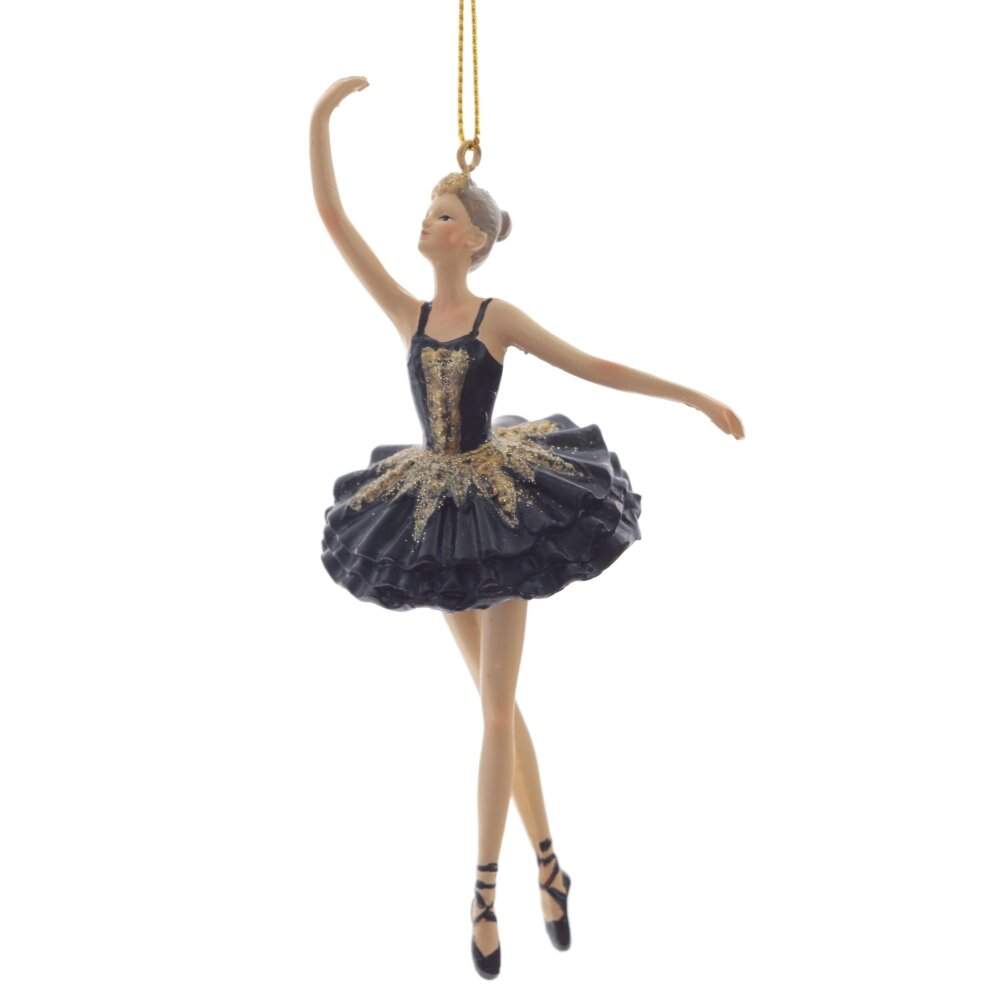 REMECO COLLECTION Украшение 811268 Балерина в черном 7х4,5х14,5см 
