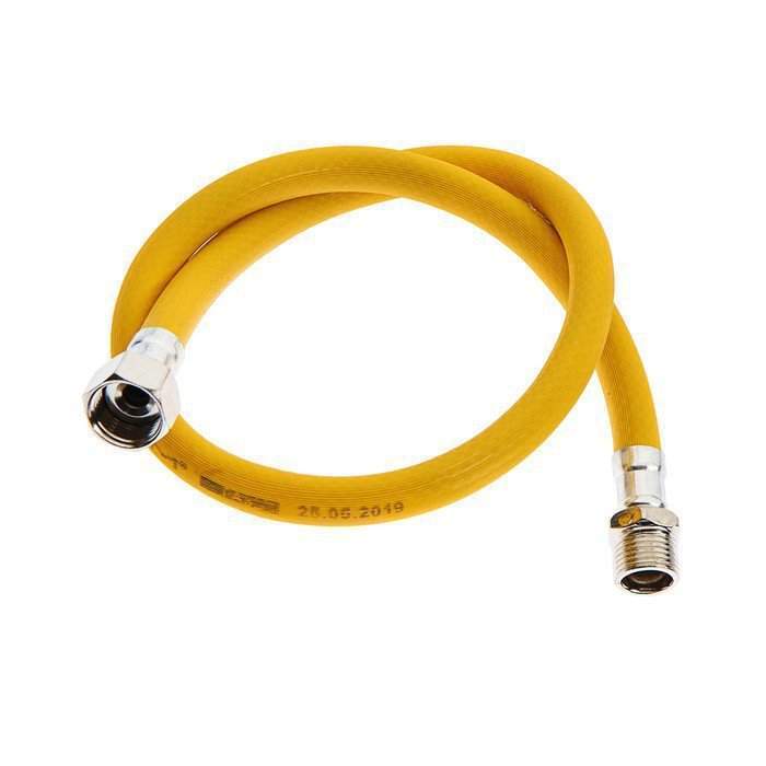 Подводка ПВХ для газа желтая 3/4x1.5  г/ш