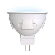 Лампа Uniel LED-JCDR-6W/NW/GU5.3/FR/DIM  PLP01WH   UL-00003989