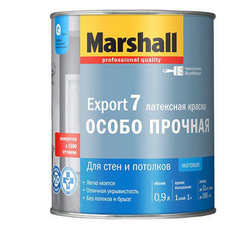Краска Marshall / Masterline Export-7   мат. база BС 0,9л  5248849