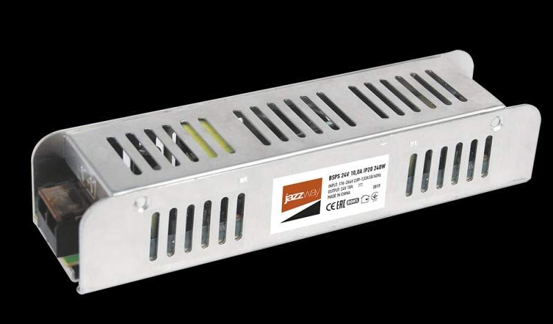 Драйвер Jazzway  BSPS 24V  10.00A=240W  IP20  5024250