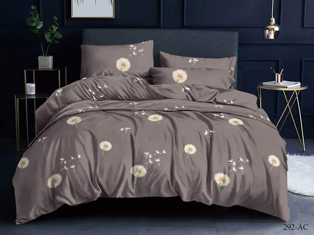 CLEO КПБ полисатин Art Color 1,5сп ( 70*70*2) 20% хлопок/40% вискоза/40% ПЭ 15/292-AC 
