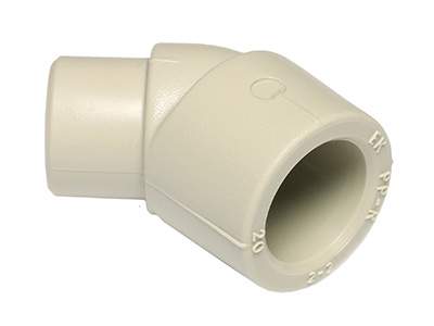 Угольник 45гр d25 Н-В (SKO12545X)  Ekoplastik
