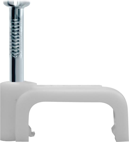 Скоба крепл. Navigator  71079  прям. d.4  с гвоздем 1/50  NCS-04-50