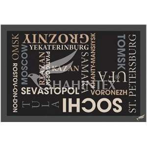 Коврик придверн. влаговпит. SHAHINTEX  DIGITAL PRINT Города 40*60