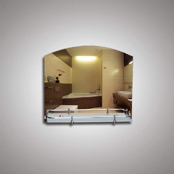 Зеркало  46х53,5см  46126в + полка 50см пластик.бортик.