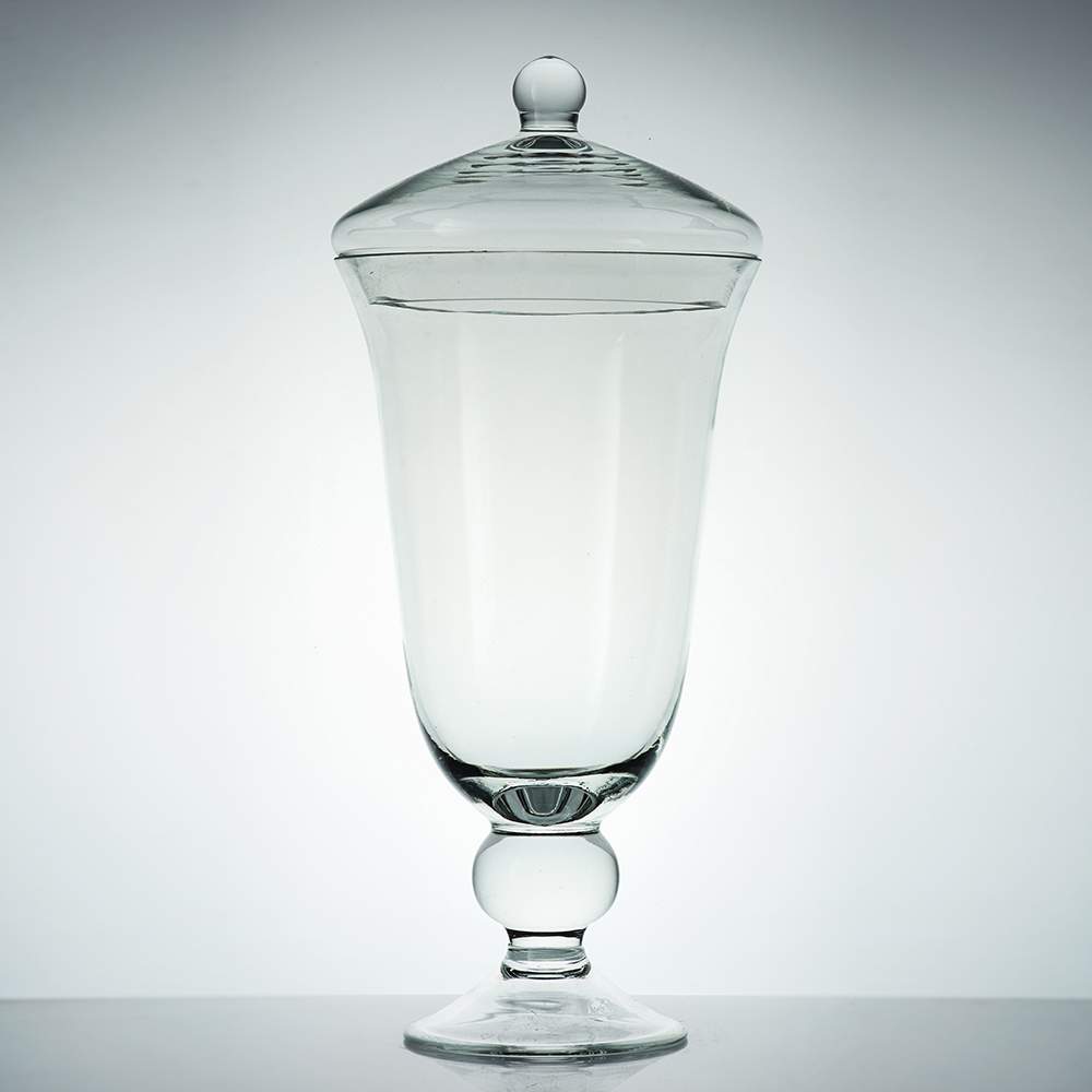 НЕМАН Ваза 7941-350 с крышкой h350мм d210мм 100/1-гладь   