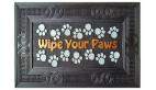 Коврик придверный  45х75  Wipe your paws черный Blabar/10