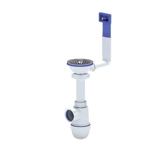 Сифон Ани 3 1/2*40 прямоуг.верт. корпус  С0145