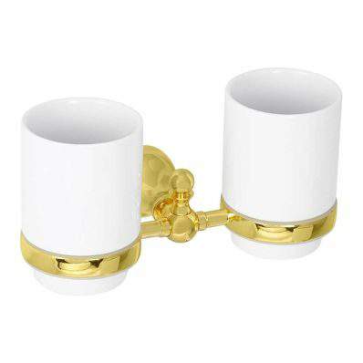 Стакан Veragio GIALETTA VR.GIL-6442.DO  2-ой настен. керамика/золото