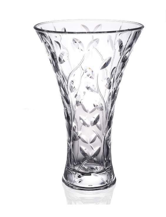 RCR Ваза Laurus 30см 28379 эко-хрусталь (Luxion)