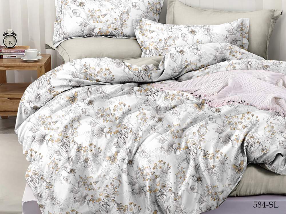 CLEO КПБ Satin Lux набивной евро ( 50*70*2, 70*70*2)  31/584-SL 