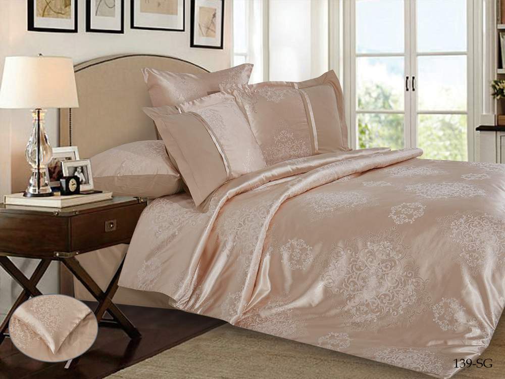 CLEO КПБ Satin Jacquard евро (50*70*2 70*70*2) 65% хлопок/20% ПЭ/15% вискоза 31/139-SG