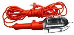 Светильник переносной  ПВС 2х0,75 с выкл.и розет. 5м Universal 966U-0205