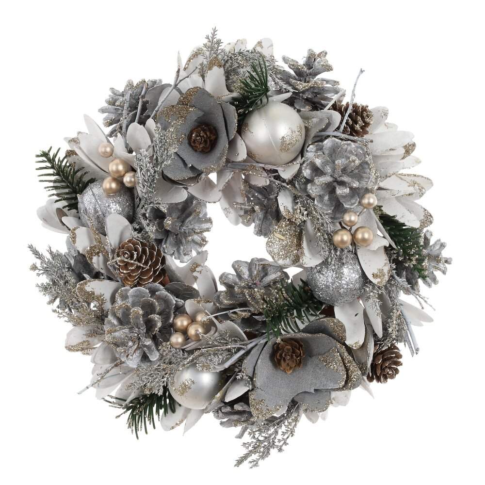 REMECO COLLECTION Венок декоративный 824390 25х7х25см