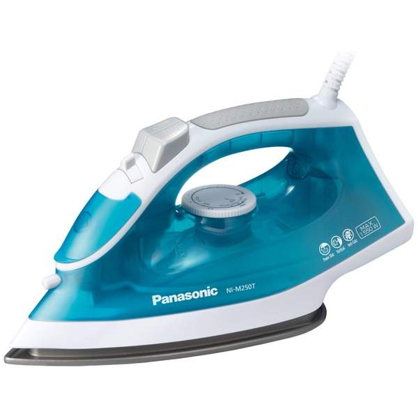 Утюг  Panasonic NI-M250TGTW голубой/белый  1550Вт, 75г/мин