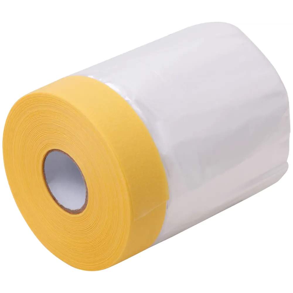 Лента плен/ткань армир 55cmx16m20cm желтая лента 44mm HDPE 18мк