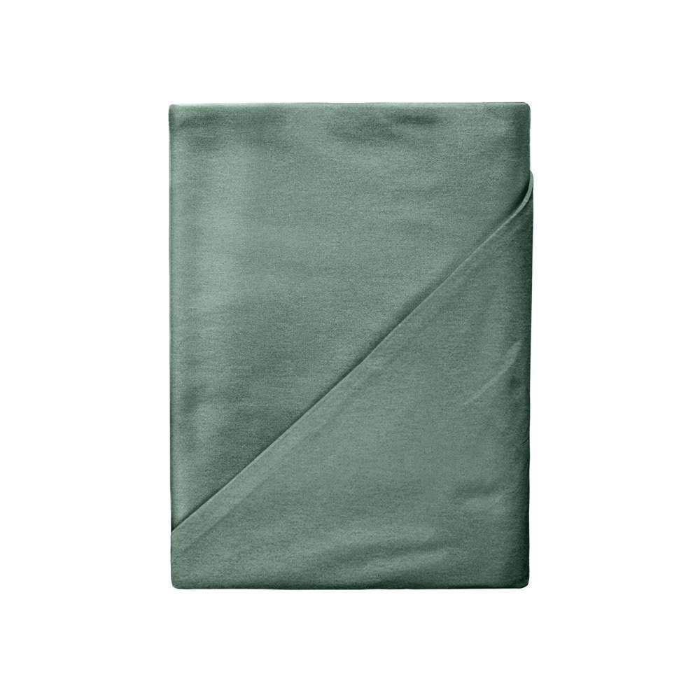 VEROSSA диагональ Melange Emerald Простыня 160/200 на резинке (борт 30см) 927217
