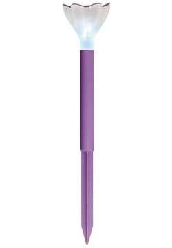 Светильник садовый Uniel USL-C-417/PT305  PURPLE CROCUS  на солн/батарее  10623