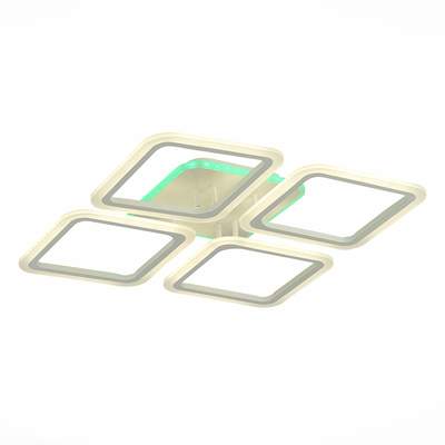 Светильник потолочный SLE200452-04RGB Белый/Белый LED 1*112W RGB 8W 3000-6000K