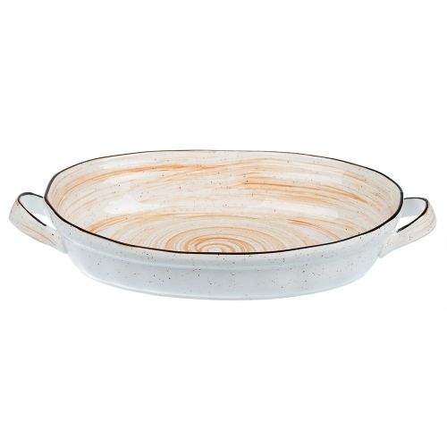 P.L. Proff Cuisine Desert Fusion Блюдо с ручками овальное 23,5х31х6см/2200мл 81223020/P5225637(12/1)