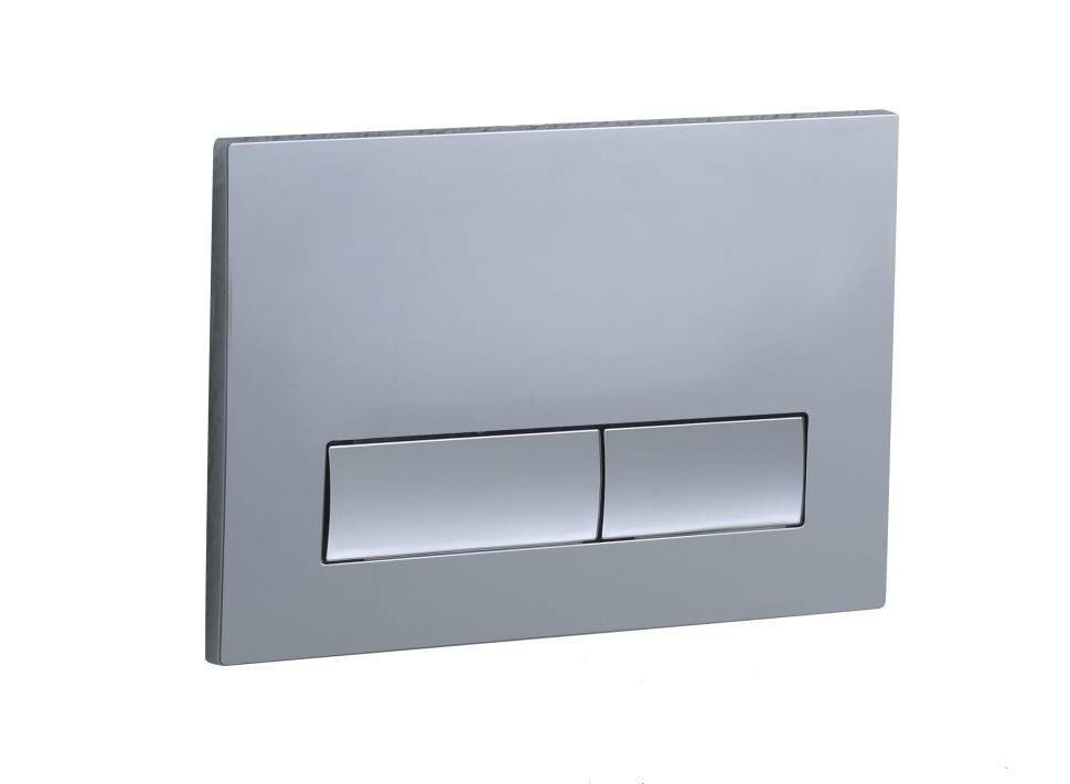 Кнопка смыва EvaGold 02 пл.прям.черный матов. д/инстал. EvaGold 400 и EvaGold 500