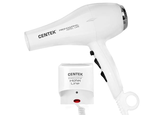 Фен  Centek CT-2251 2200Вт  белый Отельный