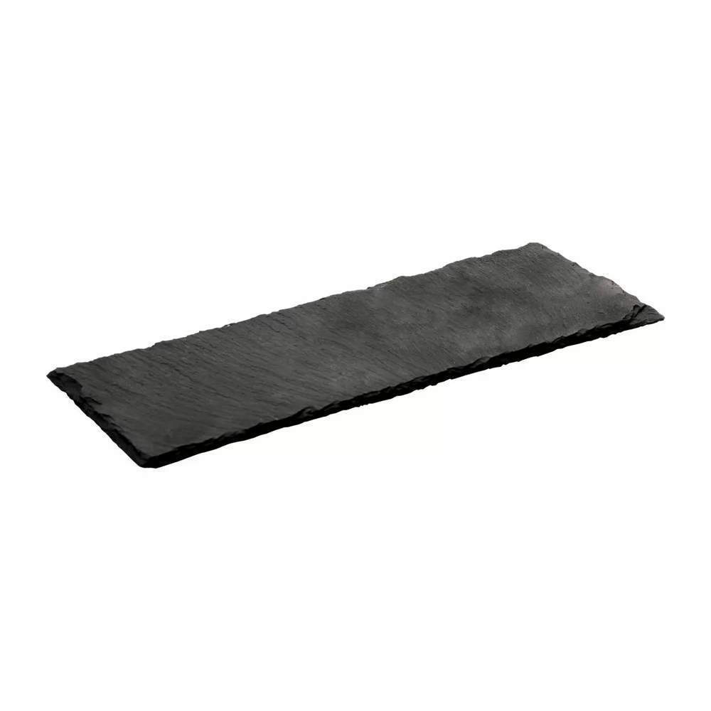 P.L. Proff Cuisine Блюдо д/подачи 40х12х0,5см черный сланец 81229063/MSL4012  