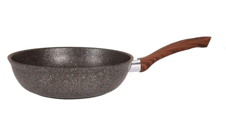 KUKMARA Сковорода сго240a 240х60мм АП Granit ultra (original) с ручкой