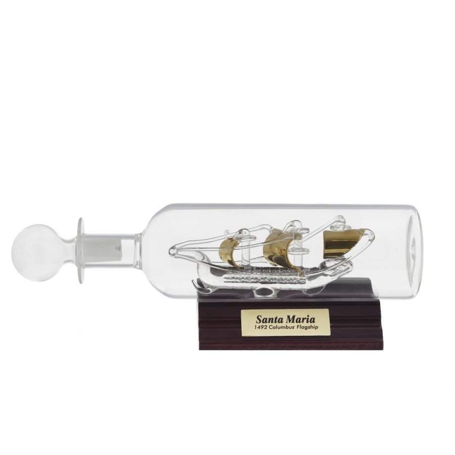 REMECO COLLECTION Изделие декоративное 611852 Корабль в бутылке L21 W7,5 H8,5см