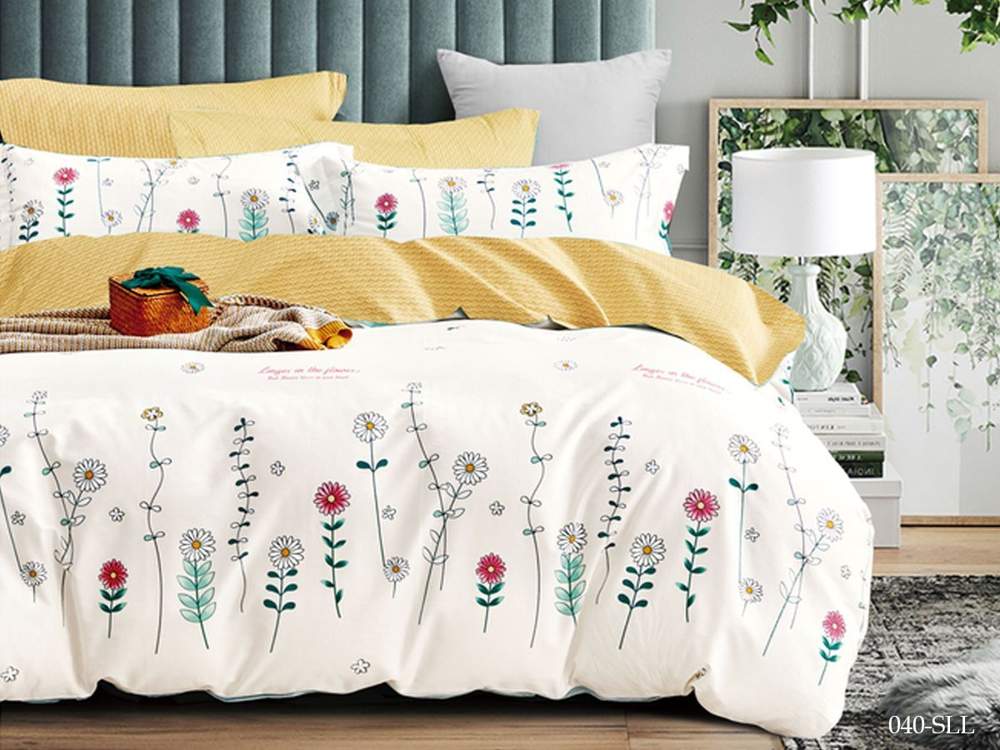 CLEO КПБ Satin Lux набивной евро (50х70-2шт)  32/040-SLL крафт коробка 