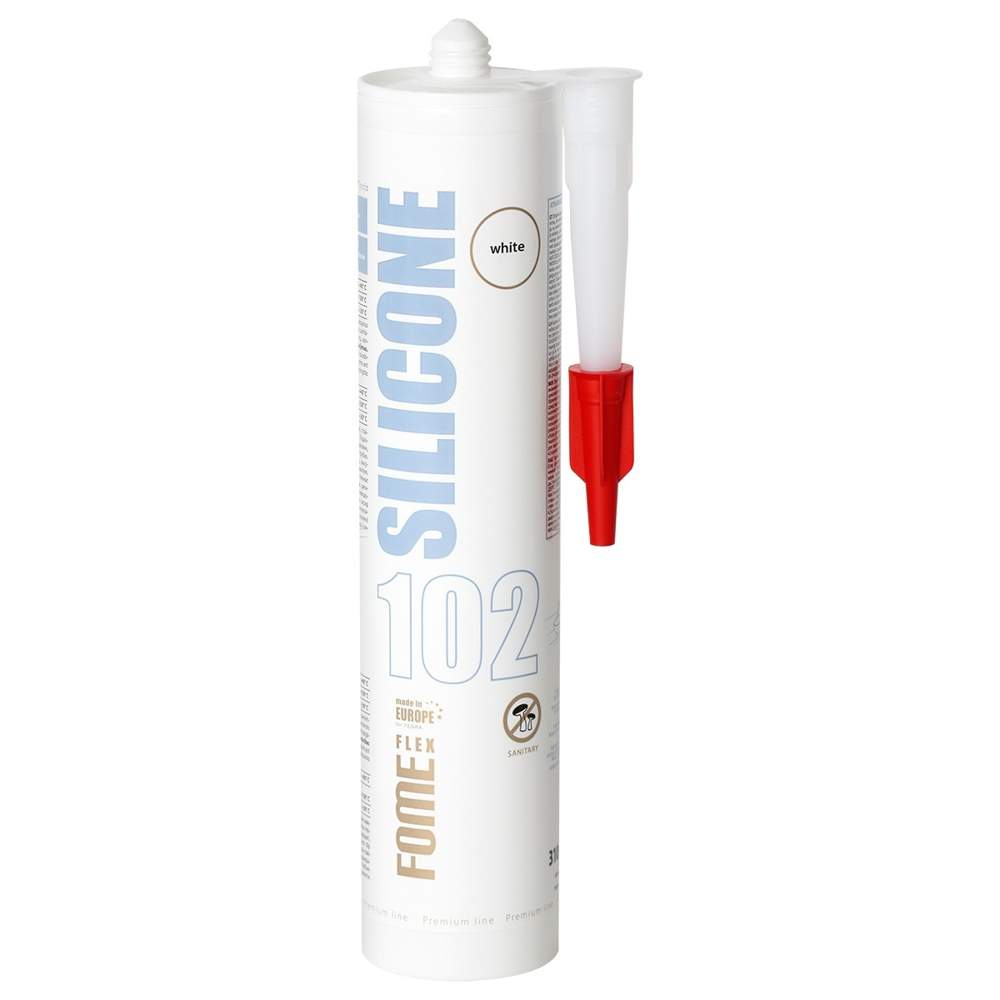 Герметик силиконовый  Fome FLEX Sanitary 102 белый  310мл