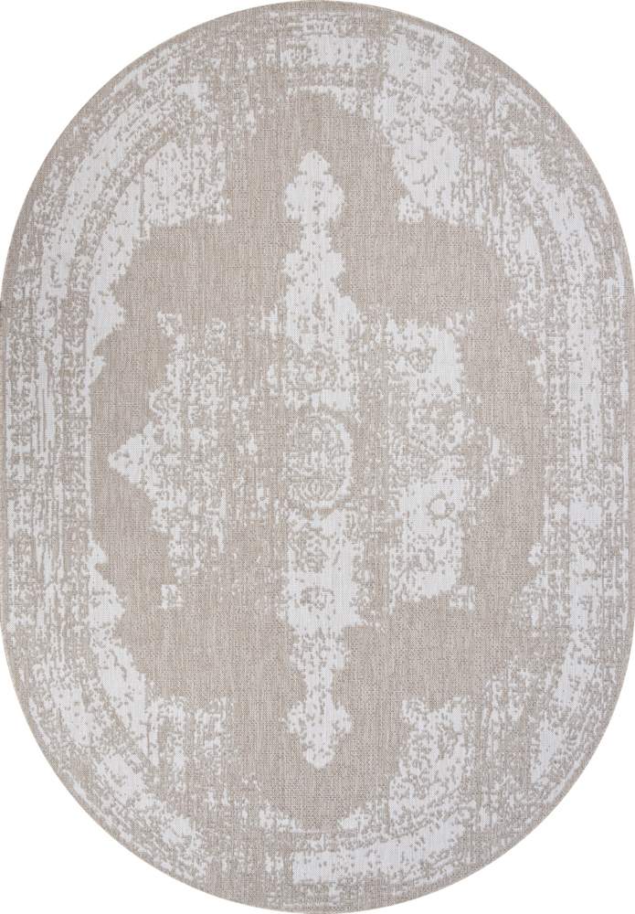 Ковер KAIR  S129  0.6x1,1  Oval, Beige