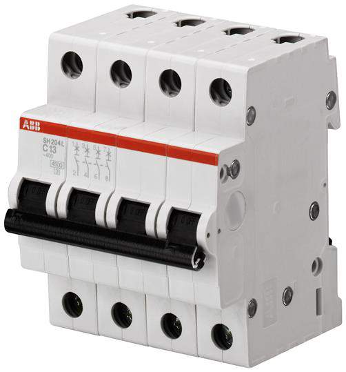 Выкл.авт. ABB SH204L 4P 10A (C) 4,5kA   (SH204L C10)